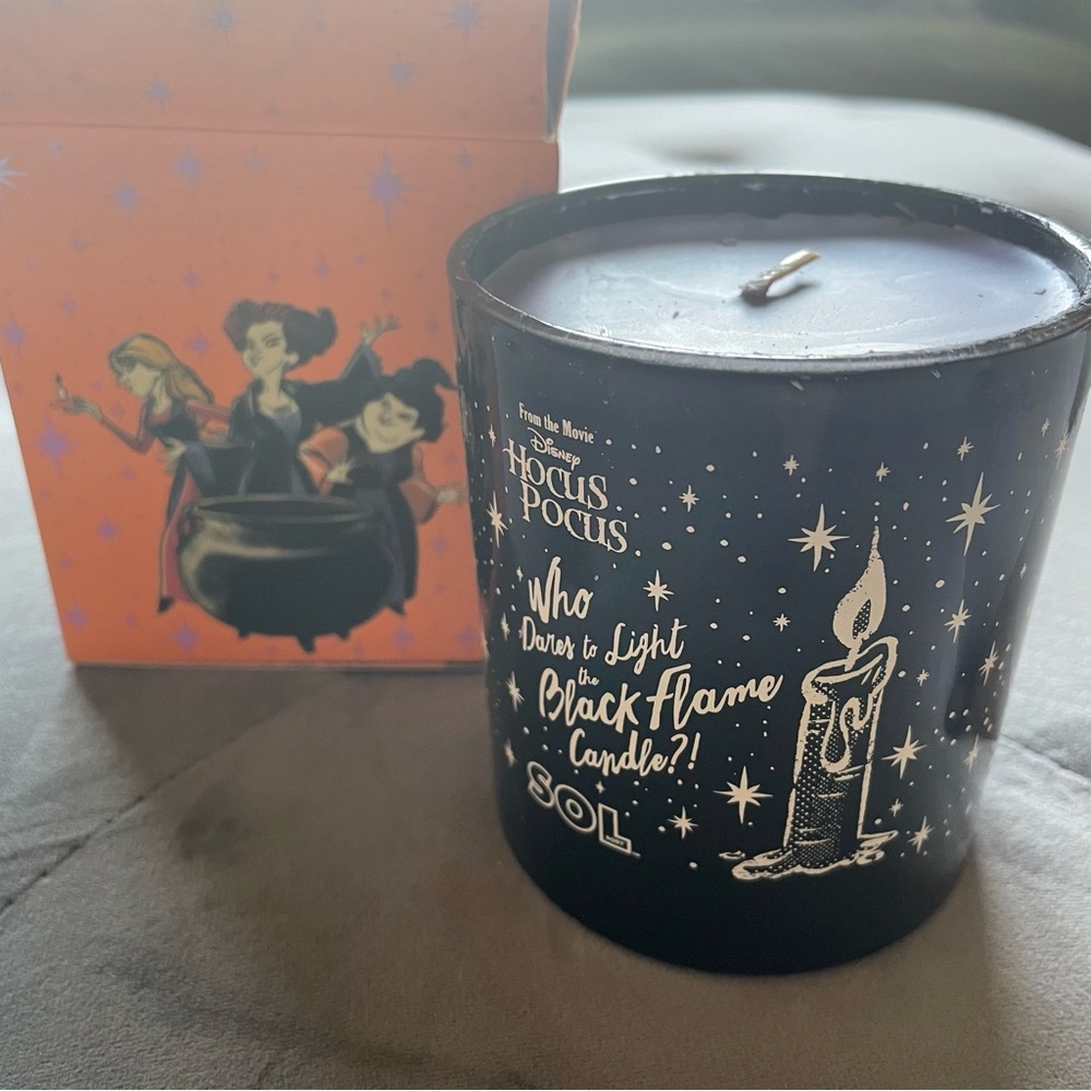 Colourpop Hocus Pocus Collection Black Flame Candle
